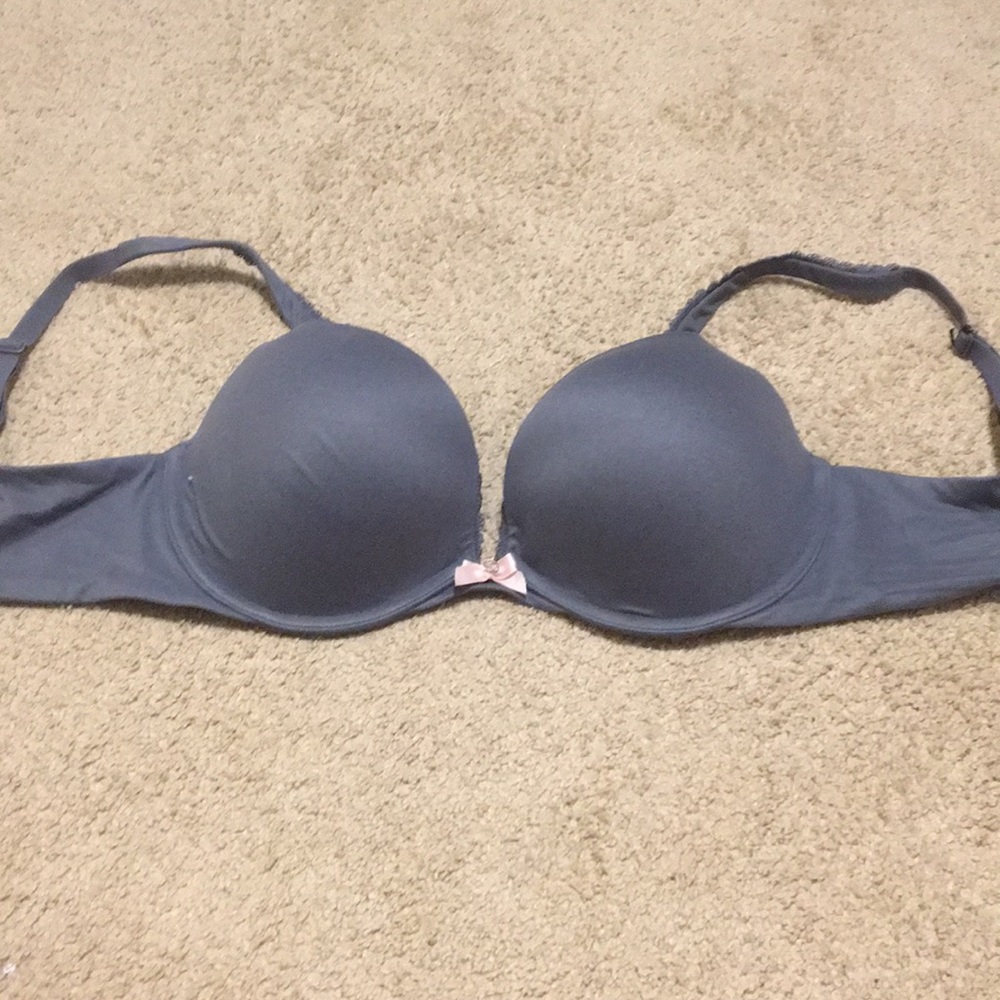 Gray Victoria’s Secret Push up Bra size 32DD